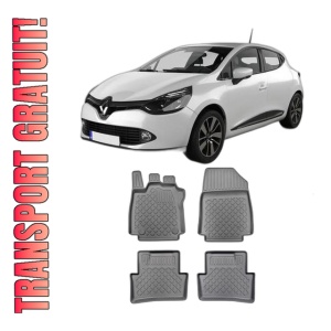Set covorase RENAULT CLIO IV, din 10.2012 - 08.2019, covorase tavita, caroserie HATCHBACK, compatibile cu autoturismul RENAULT CLIO IV, ARISTAR