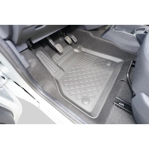 Set covorase RENAULT KANGOO II, din 2008 - 04.2021, covorase tavita, caroserie VAN 5-7 LOCURI, ampatament L2, fara rand 3, compatibile cu autoturismul RENAULT KANGOO II, ARISTAR - Img 5