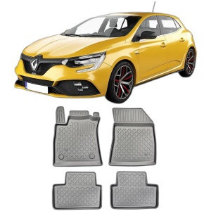 Set covorase RENAULT MEGANE IV, din 01.2017 - Prezent, covorase tavita, caroserie SEDAN, compatibile cu autoturismul RENAULT MEGANE IV, ARISTAR - Img 2