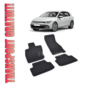 Set covorase Seat Leon Etsi 2020-prezent, din cauciuc 100%, compatibile cu autoturismul Seat Leon