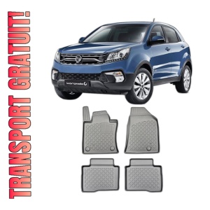 Set covorase SSANG YONG KOrandO IV, din 09.2019 - Prezent, covorase tavita, caroserie SUV NU CORESPUNDE PENTRU ELECTRIC, compatibile cu autoturismul SSANG YONG KORANDO IV, ARISTAR