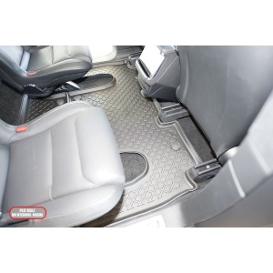 Set covorase TESLA MODEL X FACELIFT, din 01.2021 - Prezent, covorase tavita, caroserie SUV 6 LOCURI, rand 2, compatibile cu autoturismul TESLA MODEL X FACELIFT, ARISTAR - Img 5