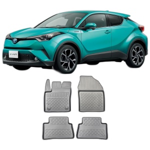 Set covorase TOYOTA C-HR HYBRID din 01.2017 - 12.2023, covorase tavita, caroserie SUV, NU CORESPUNDE PENTRU PHEV, compatibile cu autoturismul TOYOTA C-HR HYBRID, ARISTAR - Img 2