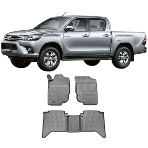 Set covorase TOYOTA HILUX, din 2006 - 08.2016, covorase tavita, caroserie PICK-UP CABINA DUBLA, compatibile cu autoturismul TOYOTA HILUX, ARISTAR - Img 2