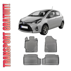 Set covorase TOYOTA YARIS III, din 09.2011 - 08.2020, covorase tavita, caroserie HATCHBACK, compatibile cu autoturismul TOYOTA YARIS III, ARISTAR