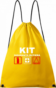 Set Kit siguranta auto cu saculet compact ce contine - Stingator spray 1kg, Trusa Medicala omolgata R.A.R, vesta reflectorizanta, Breloc cadou MAZDA , compatibil cu orice autoturism accesorii pentru autoturismul tau - masina v68083