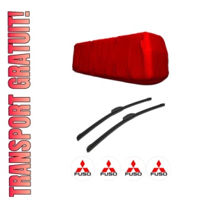 Set stergatoare auto FUSO (MITSUBISHI) CANTER din 2013, pentru parbriz auto, 2 bucati, Bosch Aerotwin Retrofit, din cauciuc siliconat rezistent, 4 Stickere Auto FUSO (MITSUBISHI)