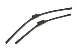 Set stergatoare BMW Seria 1 (F70) din 2024, pentru parbriz auto, 2 bucati, Bosch Aerotwin, din cauciuc siliconat rezistent, 4 Stickere Auto BMW Seria v53164