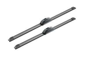 Set stergatoare CHEVROLET CAMARO din 2009-2016, pentru parbriz auto, 2 bucati, Bosch Aerotwin Retrofit, din cauciuc siliconat rezistent, 4 Stickere Auto CHEVROLET v47025
