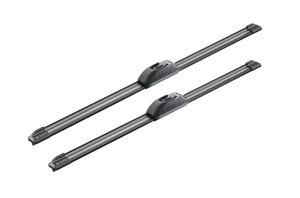 Set stergatoare DAEWOO LEGANZA (KLAV) din 1997-2000, pentru parbriz auto, 2 bucati, Bosch Aerotwin Retrofit, din cauciuc siliconat rezistent, 4 Stickere Auto DAEWOO v46929
