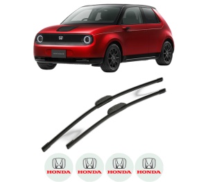 Set stergatoare HONDA e (ZC7_) din 2019, pentru parbriz auto, 2 bucati, Bosch Aerotwin Retrofit, din cauciuc siliconat rezistent, 4 Stickere Auto HONDA v45539