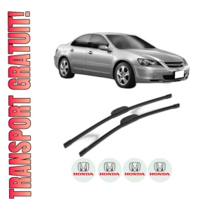 Set stergatoare HONDA LEGEND III (KA) din 1997, pentru parbriz auto, 2 bucati, Bosch Aerotwin Retrofit, din cauciuc siliconat rezistent, 4 Stickere Auto HONDA