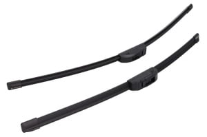 Set stergatoare INFINITI QX56 din 2003-2014, pentru parbriz auto, 2 bucati, Bosch Aerotwin Retrofit, din cauciuc siliconat rezistent, 4 Stickere Auto INFINITI v41077