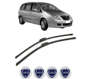 Set stergatoare LANCIA PHEDRA (179_) din 2002-2010, pentru parbriz auto, 2 bucati, Bosch Aerotwin Retrofit, din cauciuc siliconat rezistent, 4 Stickere Auto LANCIA v43839
