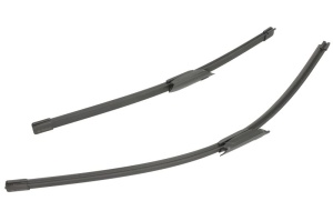 Set stergatoare MERCEDES-BENZ EQS (V297) din 2021-2023, pentru parbriz auto, 2 bucati, Bosch Aerotwin, din cauciuc siliconat rezistent, 4 Stickere Auto MERCEDES-BENZ v49044