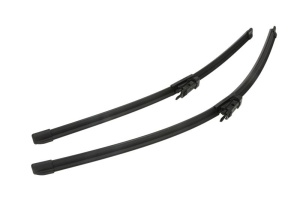 Set stergatoare MERCEDES-BENZ S-CLASS (W222, V222, X222) din 2013-2020, pentru parbriz auto, 2 bucati, Bosch Aerotwin, din cauciuc siliconat rezistent, 4 Stickere Auto MERCEDES-BENZ v49924