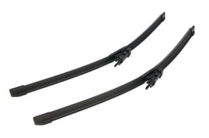 Set stergatoare MINI MINI Roadster (R59) din 2011-2015, pentru parbriz auto, 2 bucati, Bosch Aerotwin, din cauciuc siliconat rezistent, 4 Stickere Auto MINI v43763