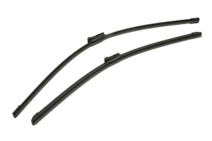 Set stergatoare OPEL MERIVA B VAN (S10) din 2013-2014, pentru parbriz auto, 2 bucati, Bosch Aerotwin, din cauciuc siliconat rezistent, 4 Stickere Auto OPEL v53404