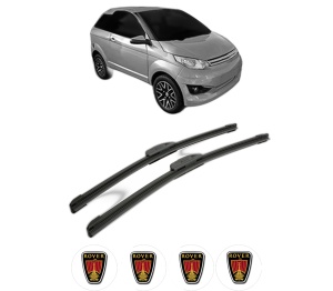 Set stergatoare ROVER COUPE din 1996, pentru parbriz auto, 2 bucati, Bosch Aerotwin Retrofit, din cauciuc siliconat rezistent, 4 Stickere Auto ROVER v41729