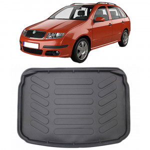 Skoda Fabia II 2007-2014 Tavita cauciuc pentru protectie portbagaj accesorii pentru autoturismul tau - masina v226331