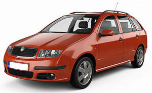 Skoda Fabia II, Combi, fabricat din 03.2007 - 10.2014, set covorase auto dedicate, din cauciuc 100% Premium accesorii pentru autoturismul tau - masina v157597