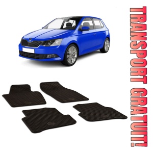 Skoda Fabia III (2014-2021) Set 4 covorase auto cauciuc Urban Line