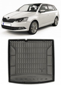 Skoda Fabia III Combi din 11.2014 - Prezent, Tavita Pentru Portbagaj Lux Premium Dedicata, Portbagaj Inferior *2 accesorii pentru autoturismul tau - masina v201644