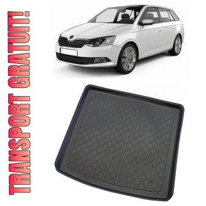 Skoda Fabia III Combi din 11.2014 - Prezent, Tavita Pentru Portbagaj Lux Premium Dedicata, Portbagaj Superior *1