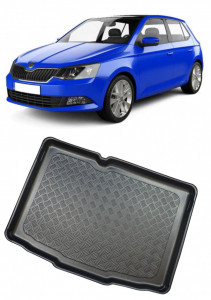Skoda Fabia III Hatchback din 11.2014 - Prezent *1, Tavita Pentru Portbagaj Lux Premium Dedicata, accesorii pentru autoturismul tau - masina v202645