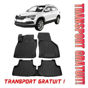 Skoda Karoq (2017-2025) Set covorase auto cauciuc G.Modern Line 3D transport gratuit