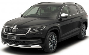 Skoda Kodiaq din 03.2017 - Prezent Suv Rand 3 Culcat *2, Tavita Pentru Portbagaj Lux Premium Dedicata, accesorii pentru autoturismul tau - masina v178593