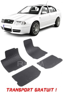 Skoda Octavia I, Hatchback, fabricat din 1998 - 2004, set covorase auto dedicate, din cauciuc 100% Premium - Transport Gratuit accesorii pentru autoturismul tau - masina v37833