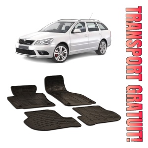 Skoda Octavia II (2004-2008) Set 4 covorase auto cauciuc Urban Line