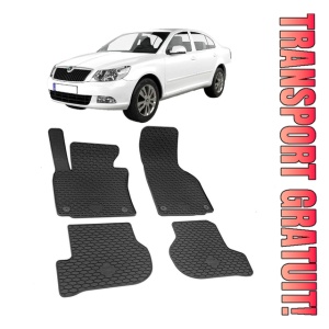 Skoda Octavia II (2004-2013). Golf V (2003-2009). Golf VI (2008-2013). Jetta (2005-2011) Set Covorase Auto Cauciuc Umbrella Urban Line