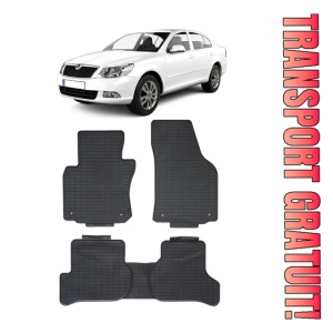 Skoda Octavia II (2004-2013) Set 5 covorase auto cauciuc Exclusive Line