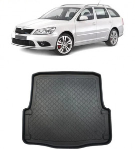 Skoda Octavia II Combi din 2004 - 04.2013, Tavita Pentru Portbagaj Lux Premium Dedicata, Portbagaj Inferior *1 accesorii pentru autoturismul tau - masina v190494