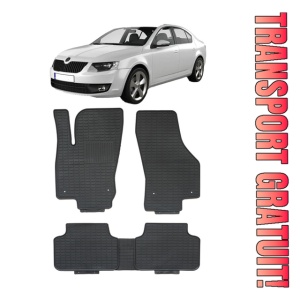 Skoda Octavia III (2014-2019) Set 5 covorase auto cauciuc Exclusive Line