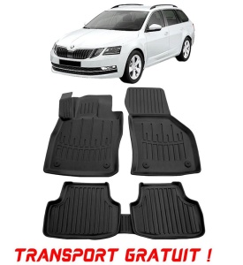 Skoda Octavia III (A7) (2013-2020) Set covorase auto cauciuc G.Modern Line 3D transport gratuit accesorii pentru autoturismul tau - masina v49899
