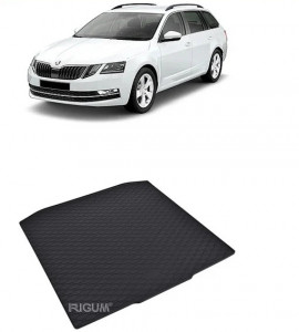 Skoda Octavia III din 05.2013 - 05.2020 Combi Portbagaj Inferior *2, Tavita Pentru Portbagaj Lux Premium Dedicata, accesorii pentru autoturismul tau - masina v178444