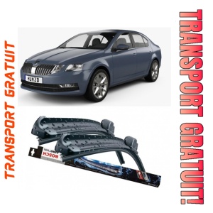 Skoda Octavia III Set 2 stergatoare parbriz Bosch Aerotwin 600/475mm compatibile cu Skoda Octavia III (5E3, NL3, NR3) (2012-2020) (60 cm / 45 cm)