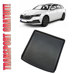 Skoda Octavia IV Combi din 06.2020 - Prezent, Tavita Pentru Portbagaj Lux Premium Dedicata, Portbagaj Superior *1