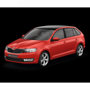 Skoda Rapid Hatchback din 10.2012 - 03.2019 *1, Tavita Pentru Portbagaj Lux Premium Dedicata, accesorii pentru autoturismul tau - masina v198305