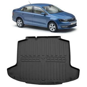 Skoda Rapid Liftback (2012-2019) Tavita cauciuc pentru protectie portbagaj dedicata pentru SKODA Rapid Transport Gratuit accesorii pentru autoturismul tau - masina v24014