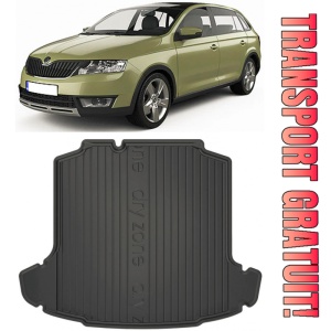 Skoda Rapid Liftback din 2012 - 2019 Hatchback Cu Urechi Laterale *1, Tavita Pentru Portbagaj Lux Premium Dedicata,