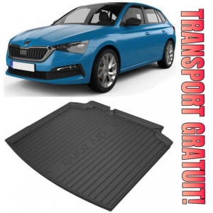Skoda Scala din 04.2019 - Prezent Hatchback Portbagaj Inferior *1, Tavita Pentru Portbagaj Lux Premium Dedicata,