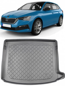 Skoda Scala Hatchback din 04.2019 - Prezent, Tavita Pentru Portbagaj Lux Premium Dedicata, Portbagaj Superior *1 accesorii pentru autoturismul tau - masina v190960