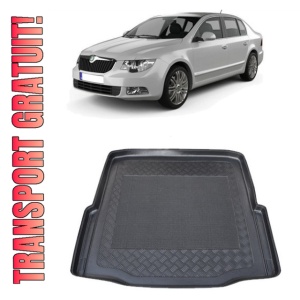 Skoda Superb II Sedan din 06.2008 - 04.2015 *1, Tavita Pentru Portbagaj Lux Premium Dedicata,