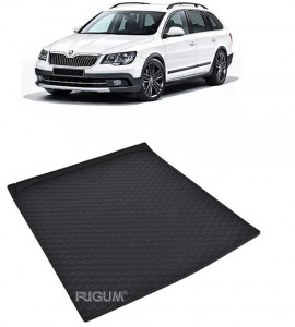 Skoda Superb III din 09.2015 - Prezent Combi Portbagaj Inferior *4, Tavita Pentru Portbagaj Lux Premium Dedicata, accesorii pentru autoturismul tau - masina v178400