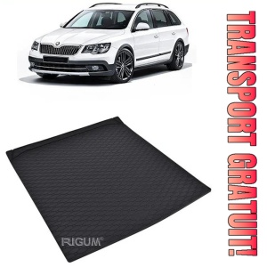 Skoda Superb III din 09.2015 - Prezent Combi Portbagaj Superior *2, Tavita Pentru Portbagaj Lux Premium Dedicata,
