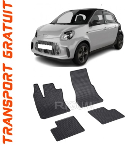 Smart Forfour Eq fabricat din 2017 - Prezent, Hatchback, set covorase auto dedicate, din cauciuc 100% Premium accesorii pentru autoturismul tau - masina v149704